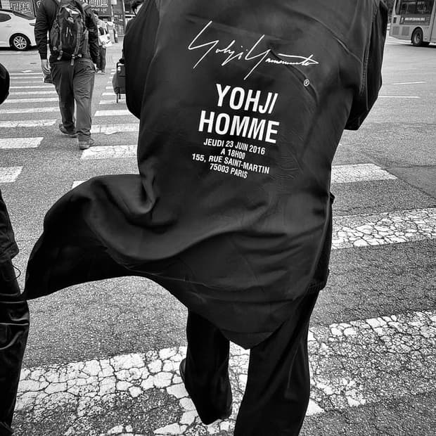 Yohji yamamoto pour homme staff shirt