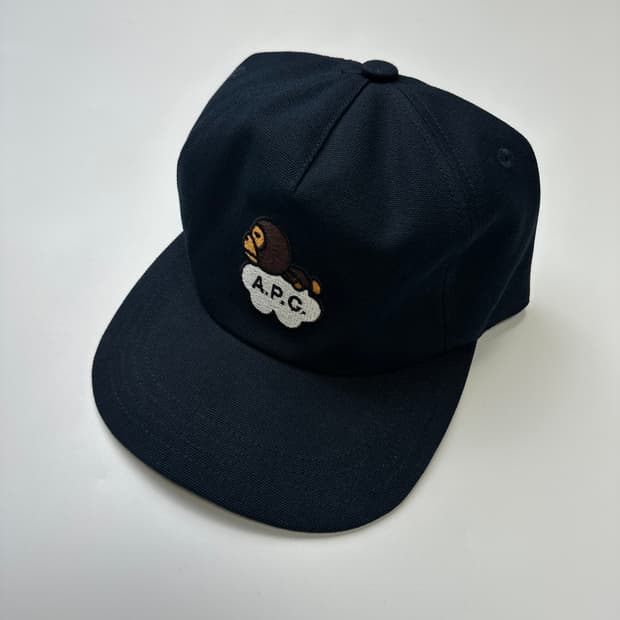 A BATHING APE x A.P.C 베이프 아페쎄 모자