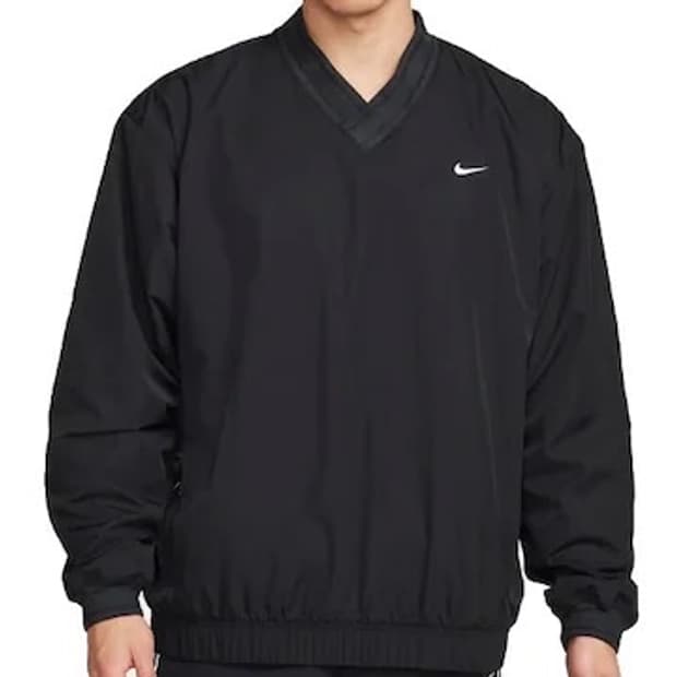 나이키 솔로 스우시 우븐 웜업 윈드셔츠 블랙 XXL/2XL