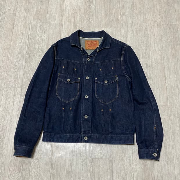 스티븐슨 오버롤 Stevenson Overall Co 401 데님 자켓