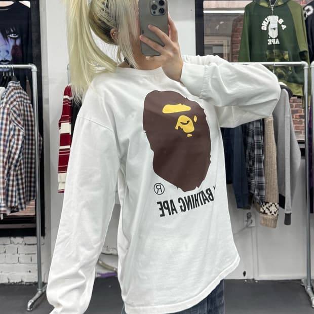 베이프 빅사루 롱슬리브
