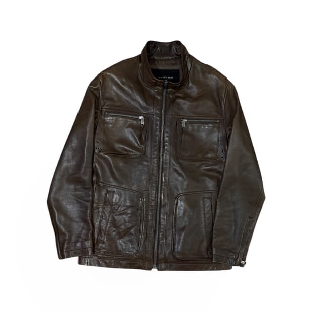 Andrew marc 앤드류마크 양가죽 포켓 레더자켓