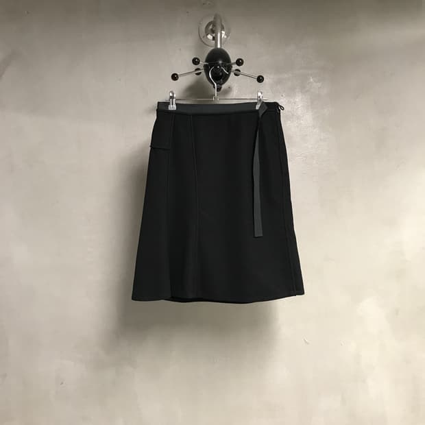 질샌더 블랙 스커트 36(W)
