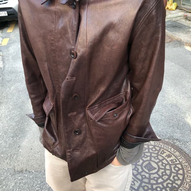 누마레 램스킨 블루종