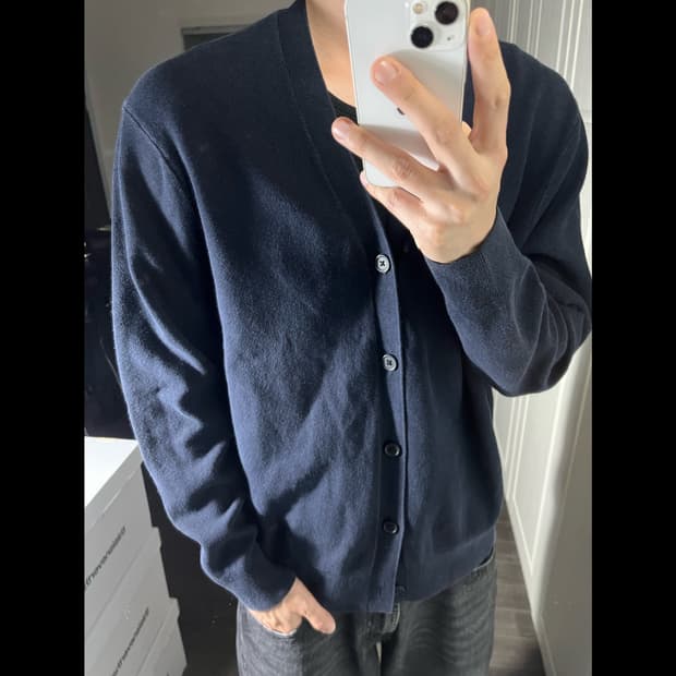 [XL] UNIQLO 유니클로 코튼 가디건