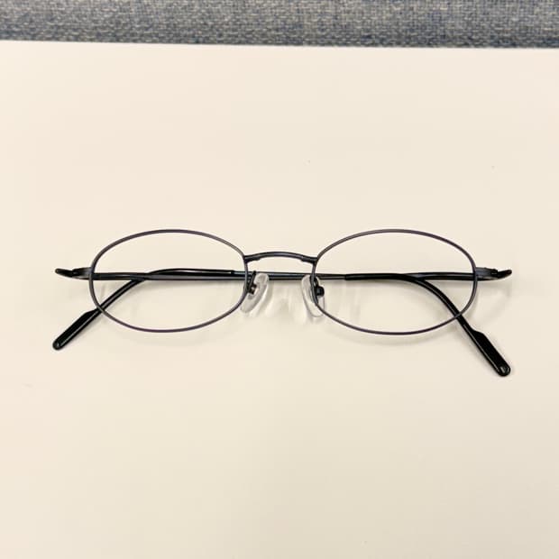 네이비 무광 빈티지안경