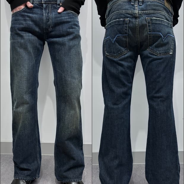 디젤 자탄 데님 팬츠