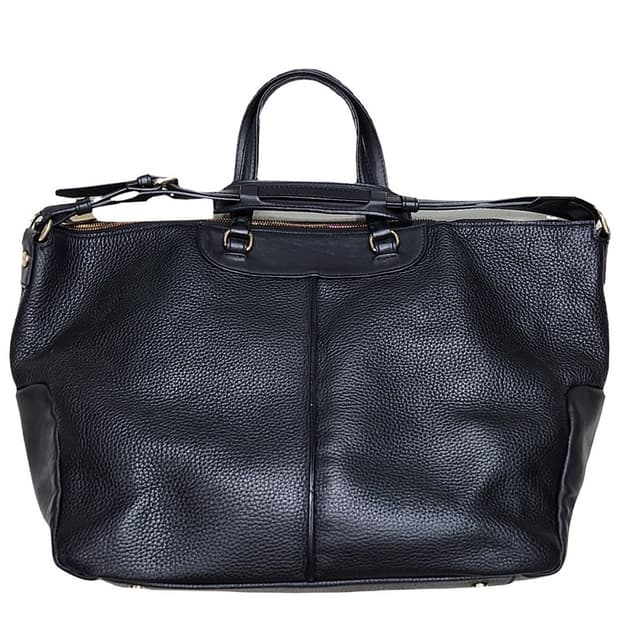 TODS 레더 쇼퍼백