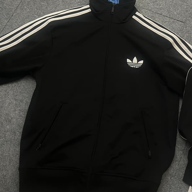 아디다스 파이어버드 져지 블랙 L