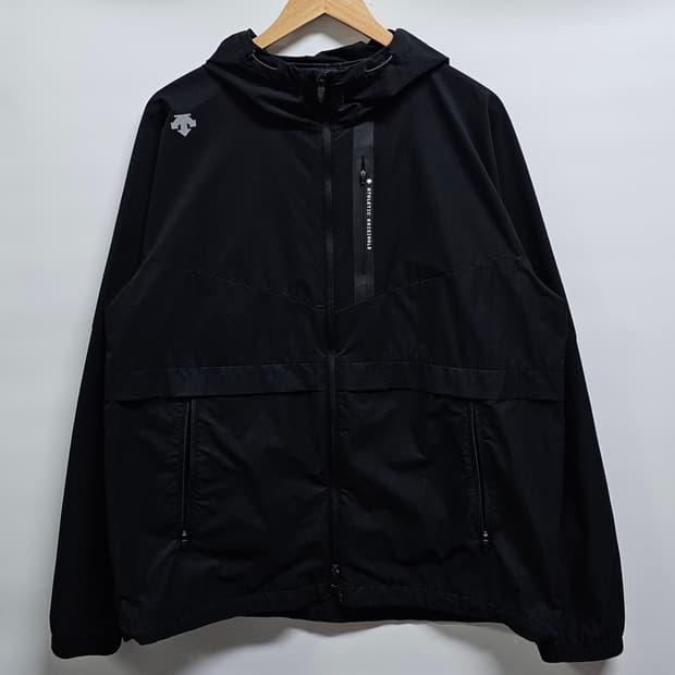데상트 립스탑 후드 바람막이 자켓 2XL: