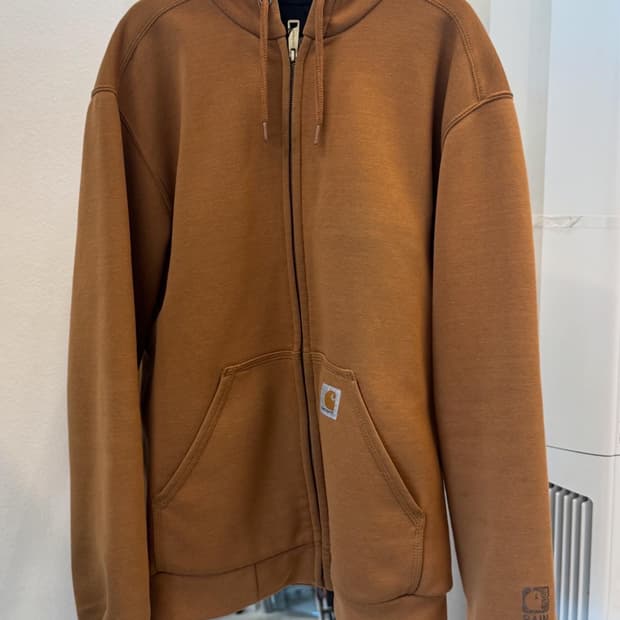 Carhartt Camel Thermal Hooded Zip-Up