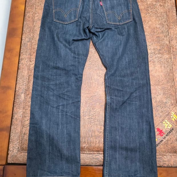 라바이스 503 스트레이트핏 데님 팬츠 청바지 32