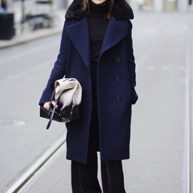 아크네 스튜디오 퍼 칼라 코트 34size