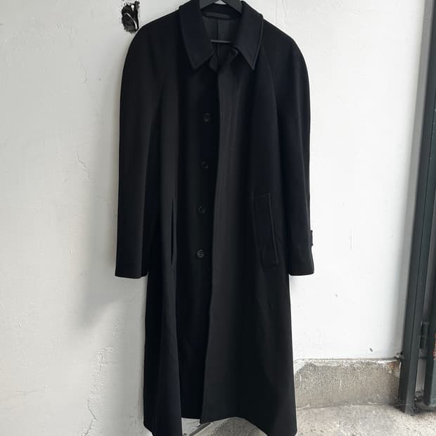 00’s 아르마니 캐시미어 코트 빈티지 발마칸 코트