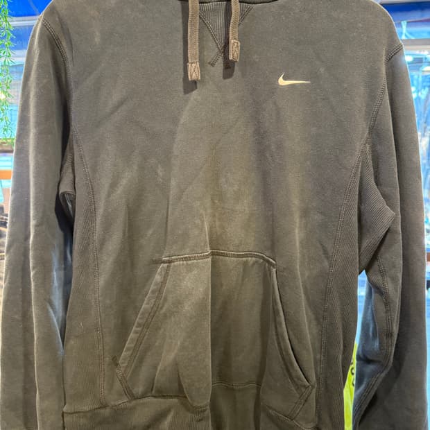 나이키 어센틱 블랙 후드티