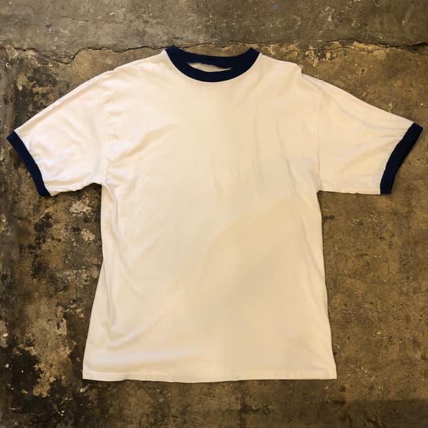 70s~90s Ringer T-shirt-XL