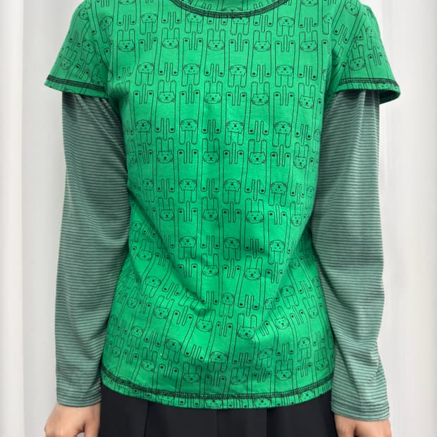 calabaza neko layered top