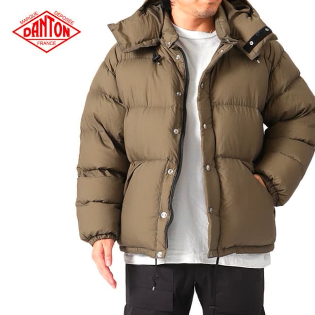 [M] 단톤 화이트구스 다운패딩 DT-A0201 베이지