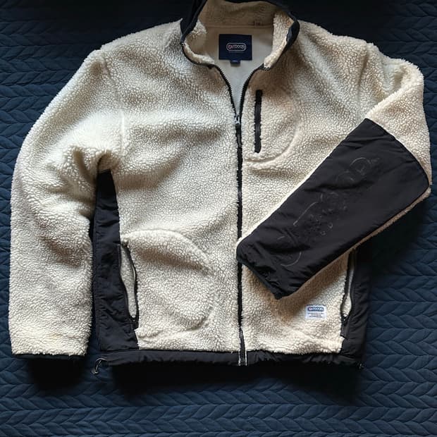 아웃도어 프로덕츠 후리스 자켓 아이보리 100