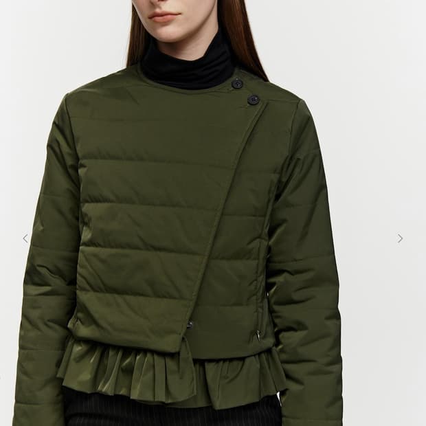 버뮬라 ruffle padded jacket