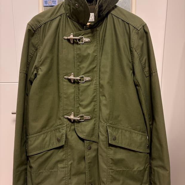 엔지니어드 가먼츠 파이어맨 자켓 카키 M