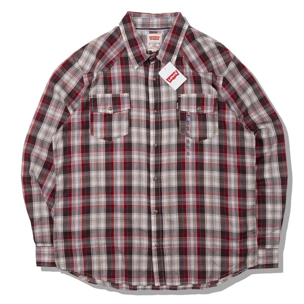 (105) Levi's 데드스탁 플래드 웨스턴 셔츠