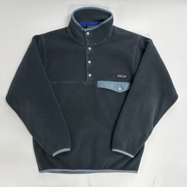 헤비모델)빈티지 파타고니아 신칠라스냅티 챠콜 멘즈XS