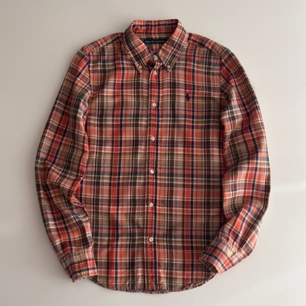 폴로 랄프로렌 여성 플란넬 셔츠 m