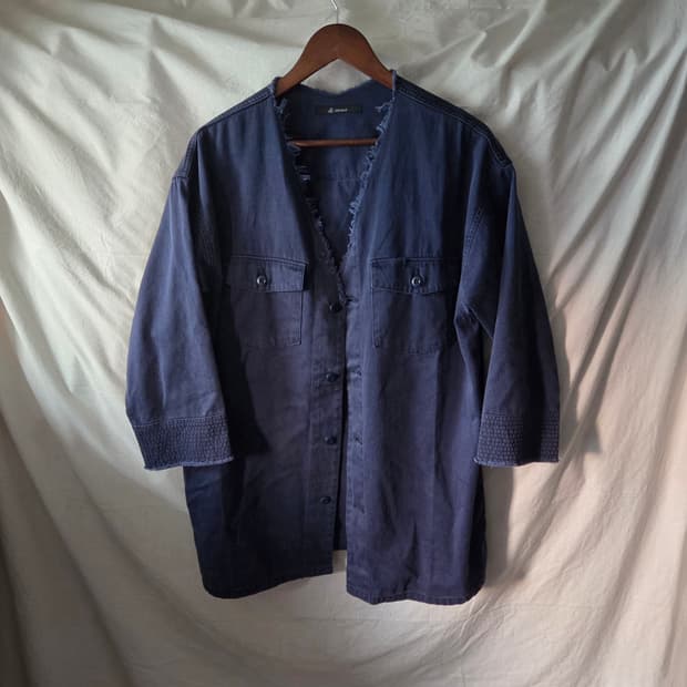 johnbull 컷오프 카라리스 코튼 자켓 95~100