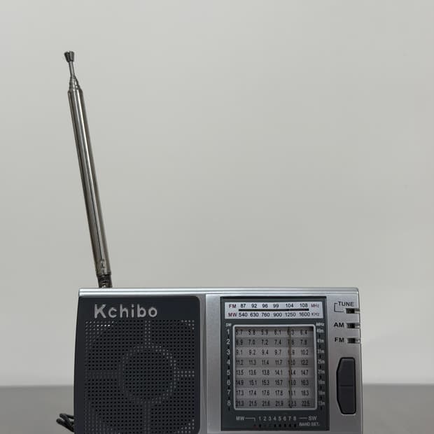Vintage Kchibo World Receiver 