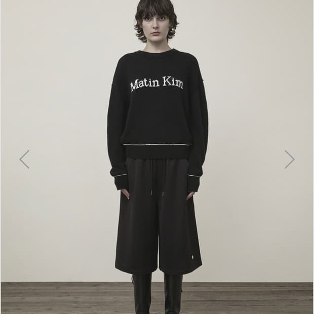 마뗑킴 풀오버 니트 M (새상품)