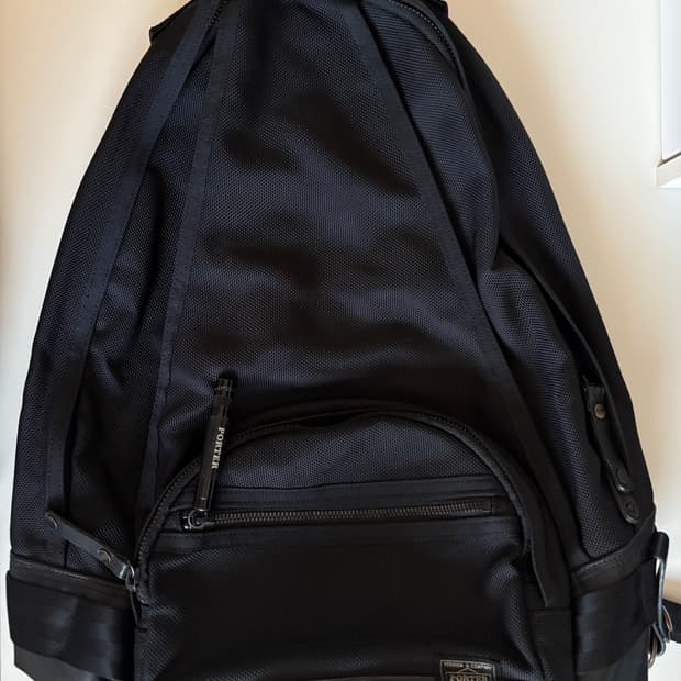 포터 히트 백팩 블랙