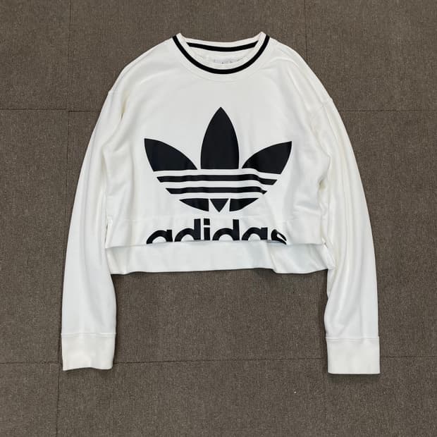 adidas 아디다스 파이어버드 우먼스 크롭 맨투맨 