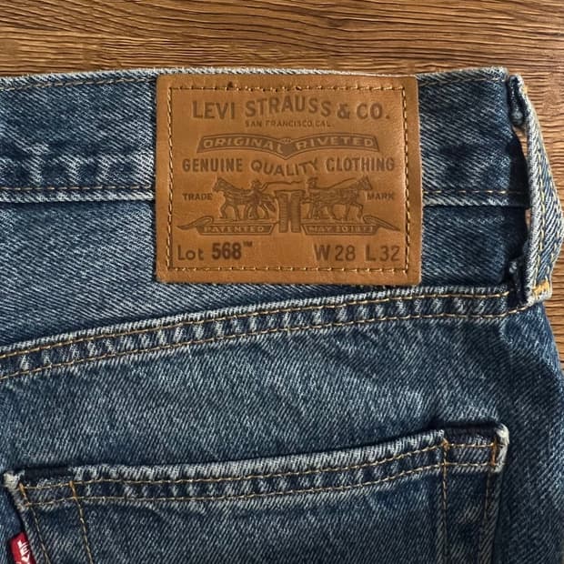 리바이스 568 루즈 스트레이트 진