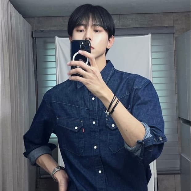 리바이스 롱혼 주우재 셔츠 L 삽니다