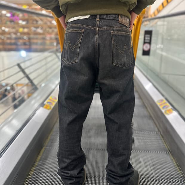 에드윈 1510-72 블랙 워싱 데님 팬츠