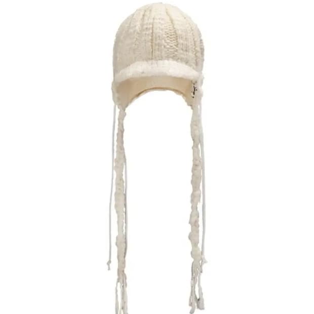 오호스 OJOS 이어플랩 비니