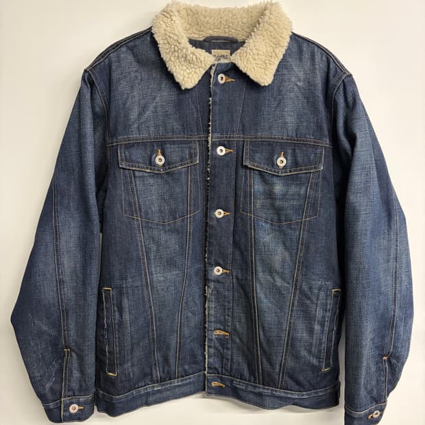 BAPE 07AW 쉐르파 데님 트러커 자켓 NIGO 착용 