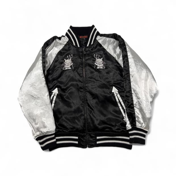 JPN 재팬 베이비데블 블랙 빈티지 스카쟌(M~L)