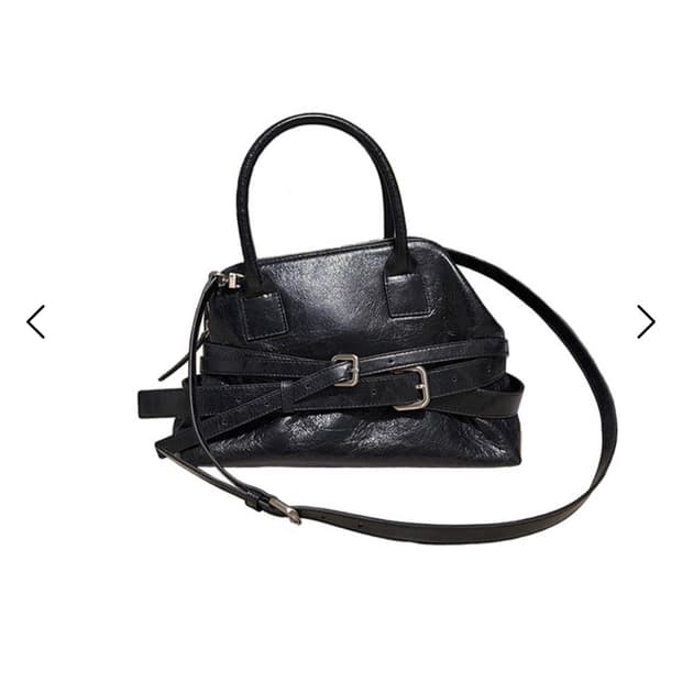 로레일즈 mix belt tote bag