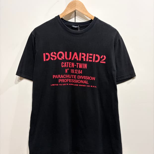 디스퀘어드2 프린팅 반팔 티셔츠