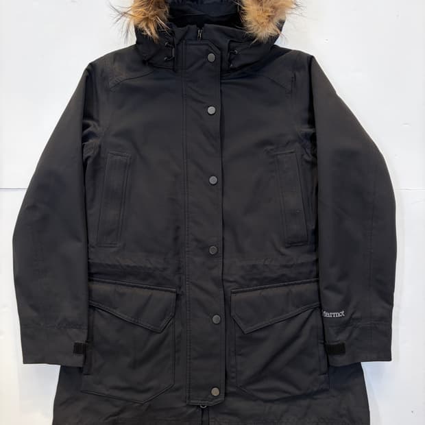 마모트 블랙 야상 자켓