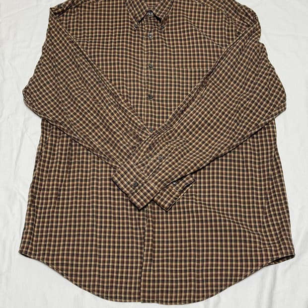 노티카(Nautica) 빈티지 클래식 체크 셔츠