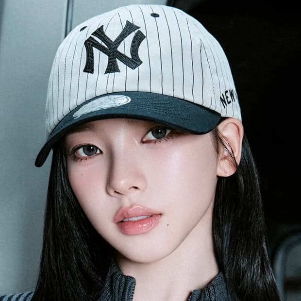 [새상품] MLB 시그니처 스트라이프 볼캡