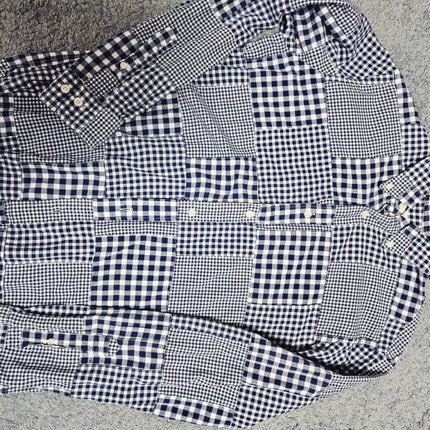 브룩스브라더스 패치워크 셔츠