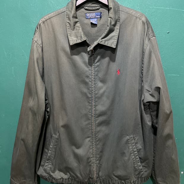 폴로 스윙톱자켓 딥그린 XXL