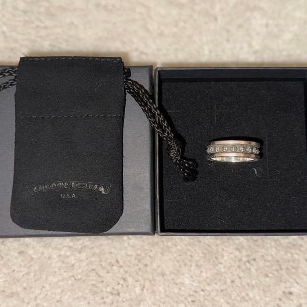 크롬하츠 미니플러스링 6mm us10호