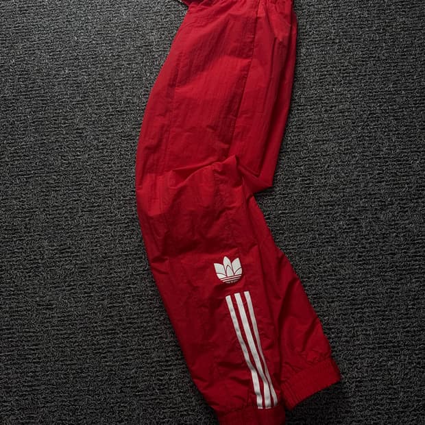 아디다스 X 파올리나 루소 우먼스 벨티드 나일론 트랙팬츠 1392