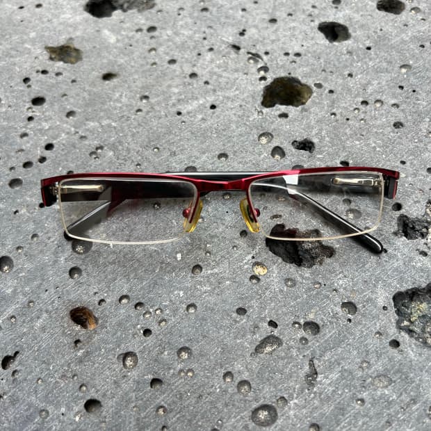 2000s Ray-Ban 레이벤 반무테 안경 
