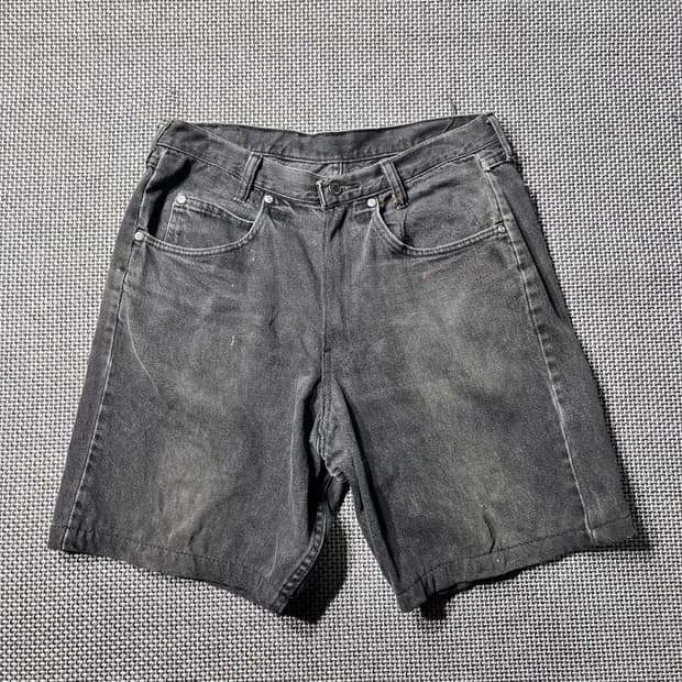 old-8835 웽글러 블랙 하프팬츠(31)
